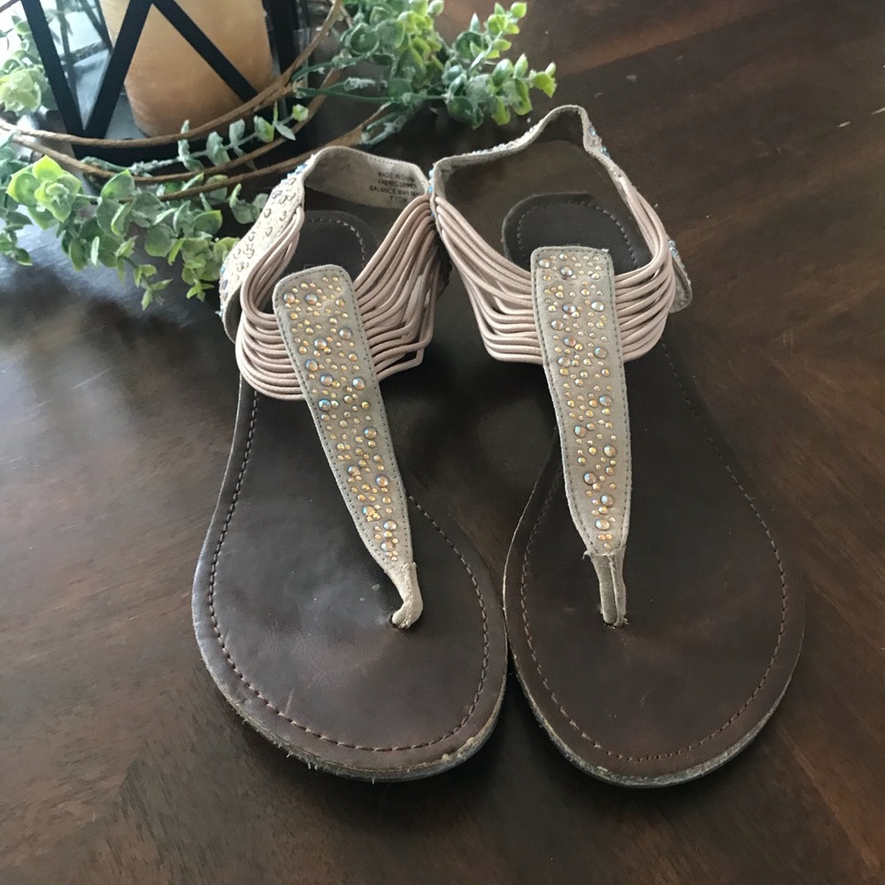 Bakers jeweled sandals